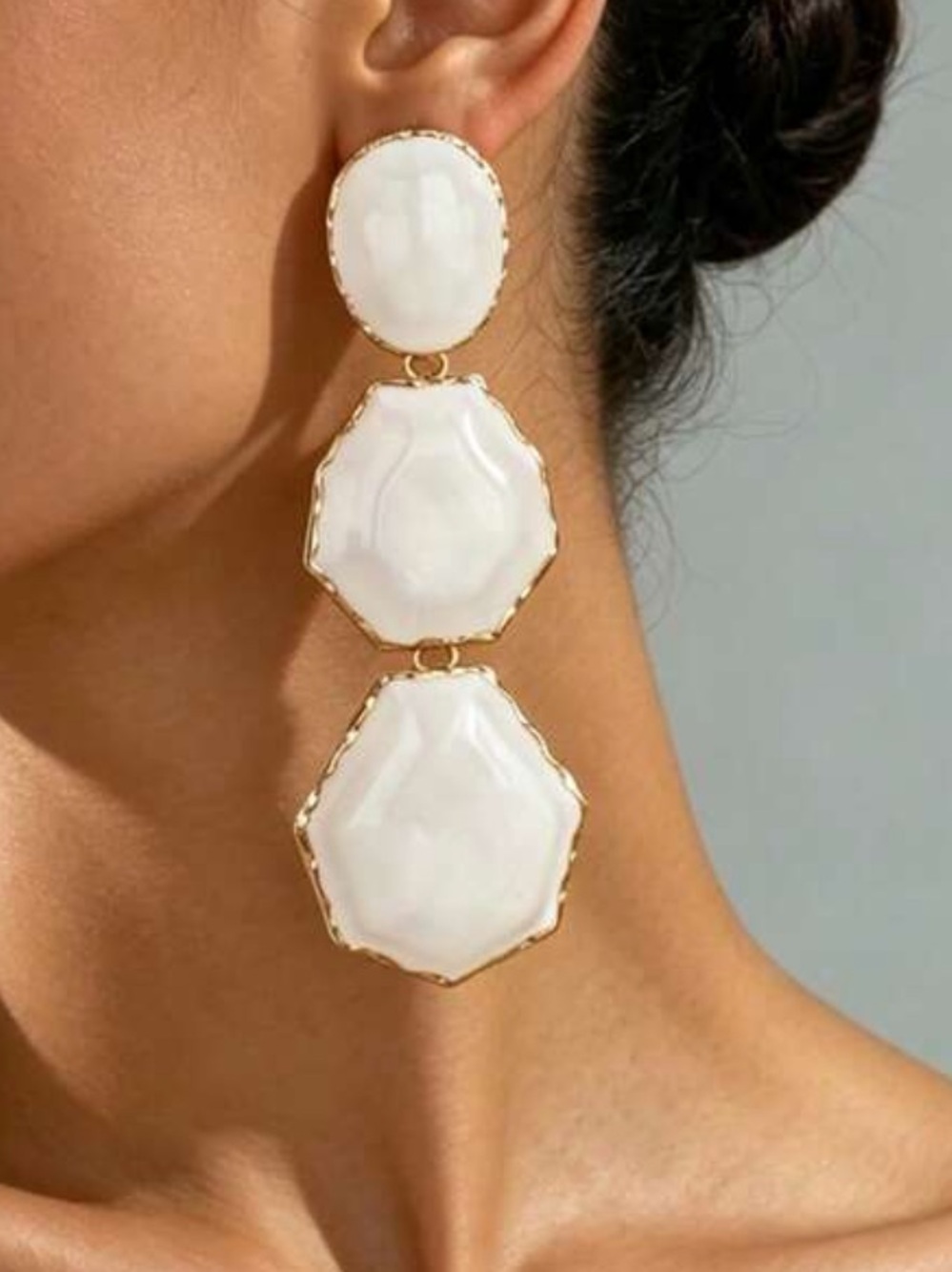Geo Drop Earrings #2768